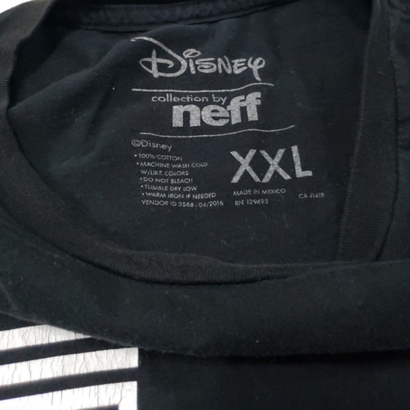 Mickey Mouse Shirt Size XXL Disney Collection By Neff Graphic Tee Graphic Print - Picture 7 of 8